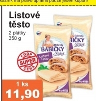 Testo listove dobroty babicky klary