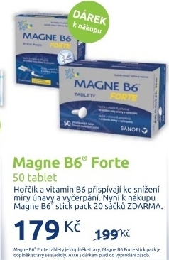 Doplnek stravy forte magne b6