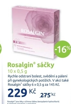 Roztok vaginalni rosalgin