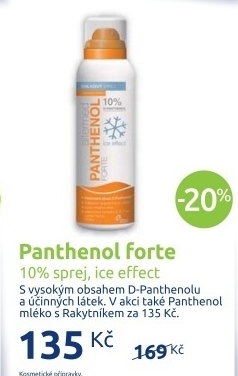 Sprej ice effect panthenol altermed
