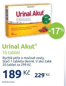 Doplnek stravy urinal akut walmark