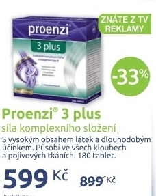 Doplnek stravy na klouby 3 proenzi