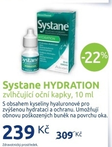 Kapky ocni hydration systane alcon