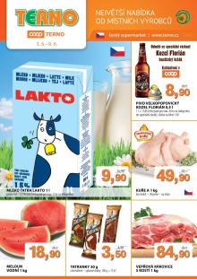 akční leták COOP 3.6.2015-9.6.2015