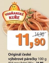Parky ceske original vodnanske kure