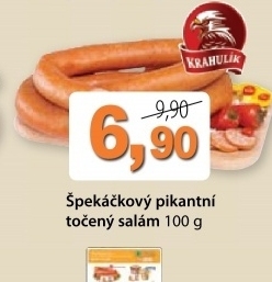 Salam spekackovy pikantni toceny krahulik