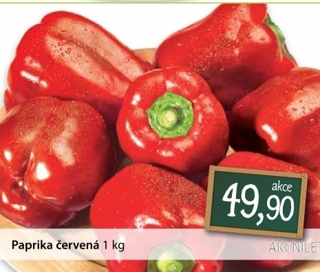 Paprika cervena
