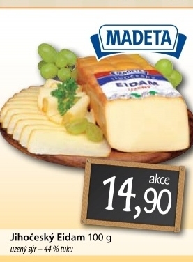 Syr eidam uzeny jihocesky madeta