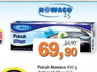Pstruh kuchany mrazeny nowaco