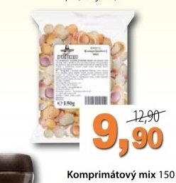 Komprimatova smes