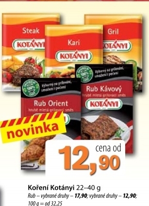Koreni rub kotanyi