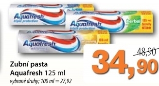 Zubni pasta aquafresh