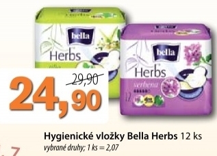 Vlozky damske herbs bella