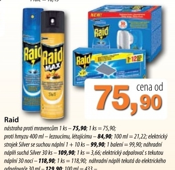 Nastraha proti mravencum raid