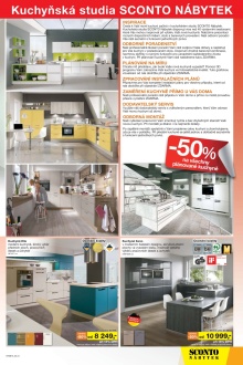 akční leták Sconto nábytek 3.6.2015-23.6.2015