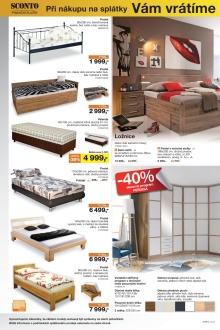 akční leták Sconto nábytek 3.6.2015-23.6.2015