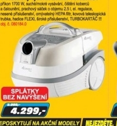 víceúčelový vysavač zelmer