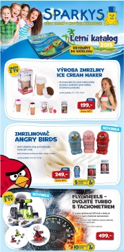 akční leták Sparkys 5.6.2015-31.7.2015