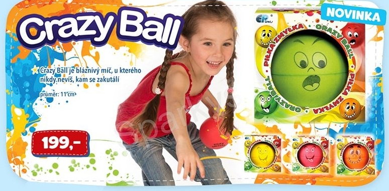 crazy ball míč