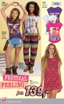 akční leták Kik textil 10.6.2015-30.6.2015