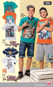 akční leták Kik textil 10.6.2015-30.6.2015