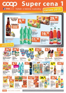 akční leták COOP 10.6.2015-16.6.2015