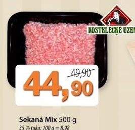 Maso mlete mix kostelecke uzeniny
