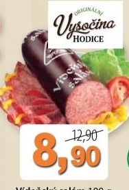 Salam vidensky vysocina hodice