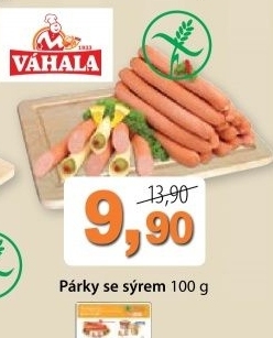 Parky se syrem vahala