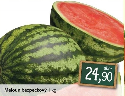 Meloun vodni bezsemenny