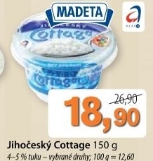 Syr cottage jihocesky madeta