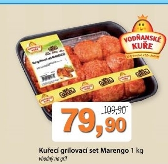 Set kureci grilovaci marengo vodnanske kure