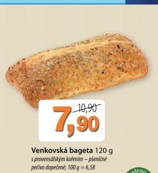 Bageta venkovska s provensalskym korenim