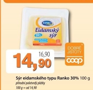Syr eidam 30 ranko