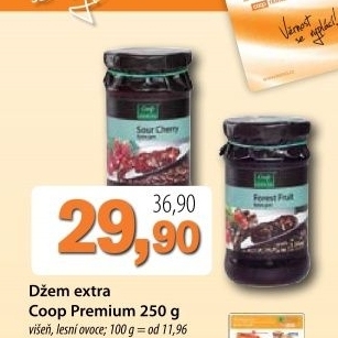 Dzem extra coop premium