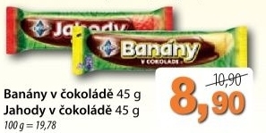 Banany v cokolade orion