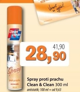 Sprej proti prachu clean clean