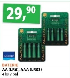 Baterie alkalicke coop premium