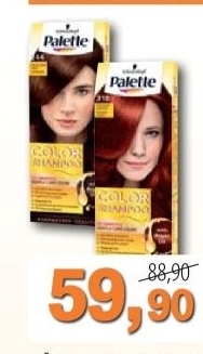 Barva na vlasy color shampoo palette schwarzkopf