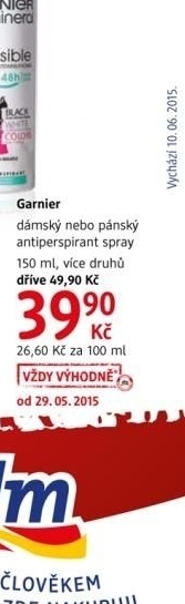 Deodorant sprej damsky garnier