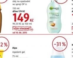 Olej na opalovani ve spreji of 6 sun nivea