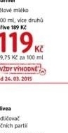 Mleko telove garnier