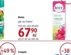 Gel na holeni damsky balea