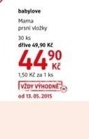 Vlozky prsni pro matky babylove