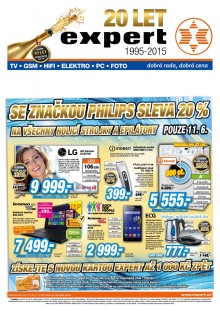 akční leták Expert elektro 11.6.2015-17.6.2015