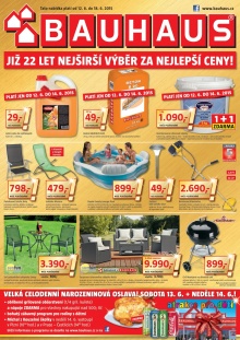 akční leták BAUHAUS 12.6.2015-18.6.2015