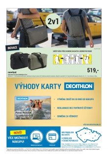 akční leták Decathlon 10.6.2015-31.8.2015