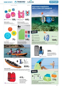 akční leták Decathlon 10.6.2015-31.8.2015