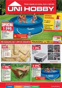 akční leták UNI HOBBY 11.6.2015-24.6.2015