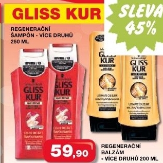 Sampon regeneracni gliss kur schwarzkopf